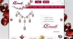 Desktop Screenshot of granat.cz